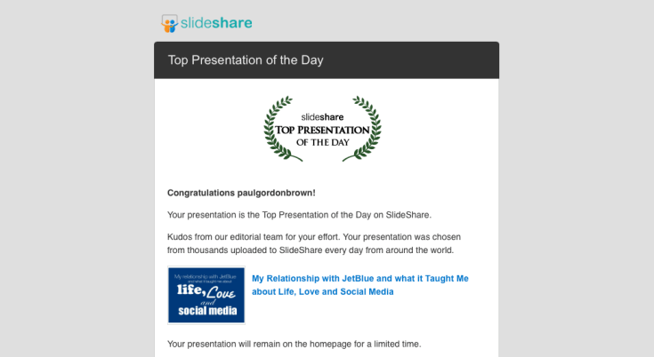 Slideshare of the day