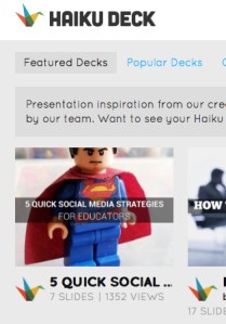 HaikuDeck Featured