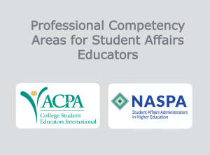 ACPA NASPA Professional Competencies FINAL-1